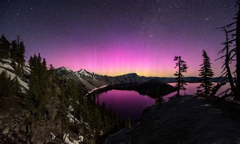 aurora borealis oregon tonight